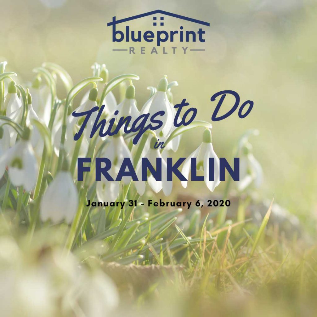 Things to Do in Franklin, TN 01-31-2020 - 02-06-2020